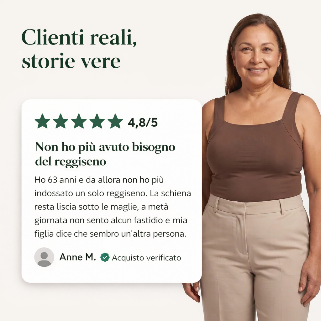 Clienti reali, storie vere: la recensione di Anne M., 4,8 su 5